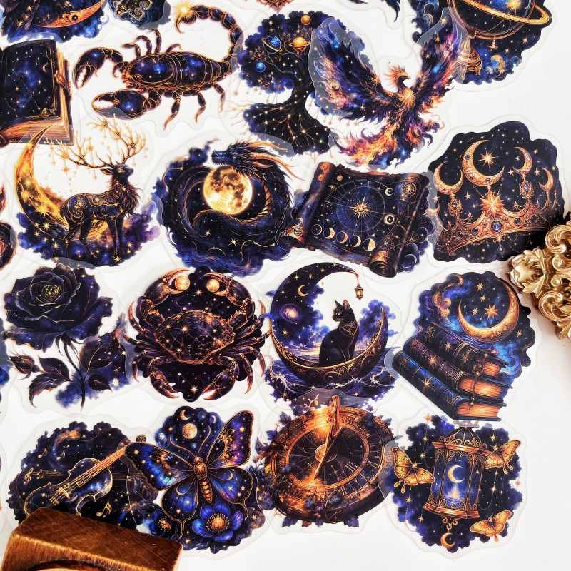 Celestial Secrets Sticker 50PCS