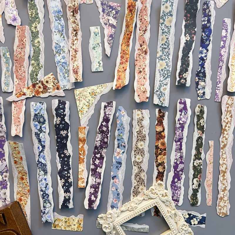 Shattered Flower Shadows Sticker 90PCS