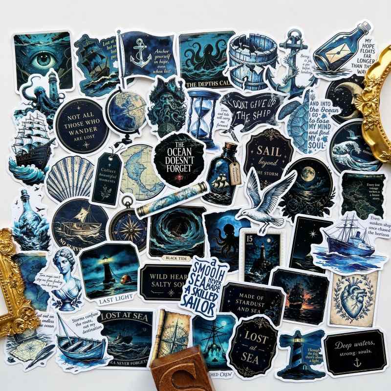 Lost At Sea Sticker 50PCS