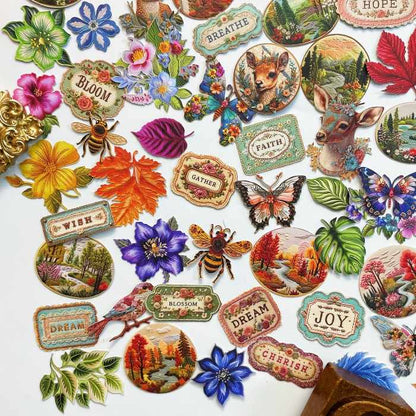 Embroidery Patches Sticker 100PCS