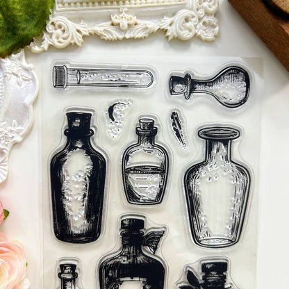 Storage Bottle Clear Stamp