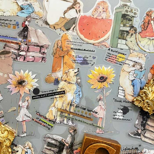 Petal Parade Sticker 60PCS