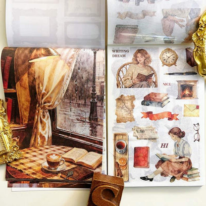 Time Chapter Washi Sticker Book 50Sheets