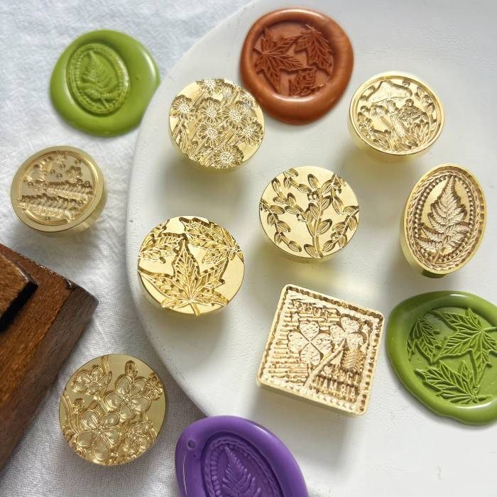 Nature's Blossom Sealing Wax Stamp