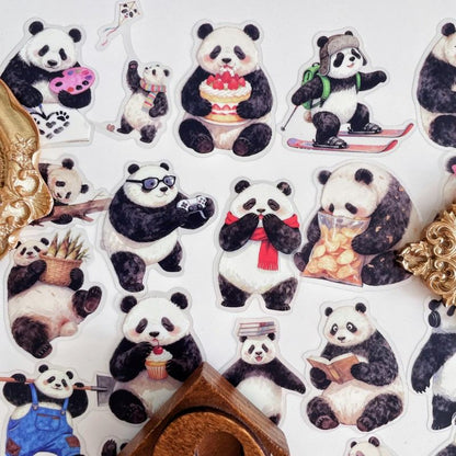 Cute Panda Sticker 30PCS