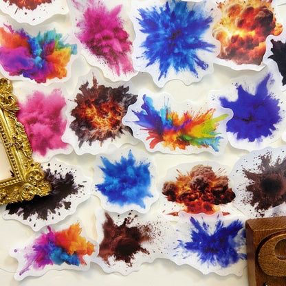 Explosion Moment Sticker 48PCS