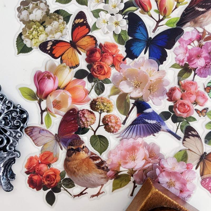 Petal Swarm Sticker 60PCS