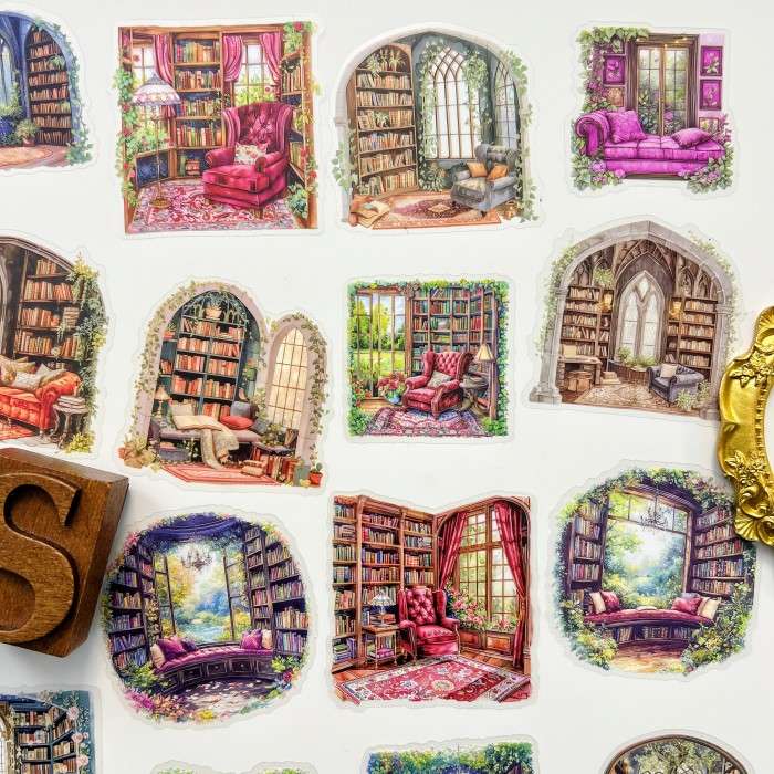 Poetic Corner Sticker 30PCS