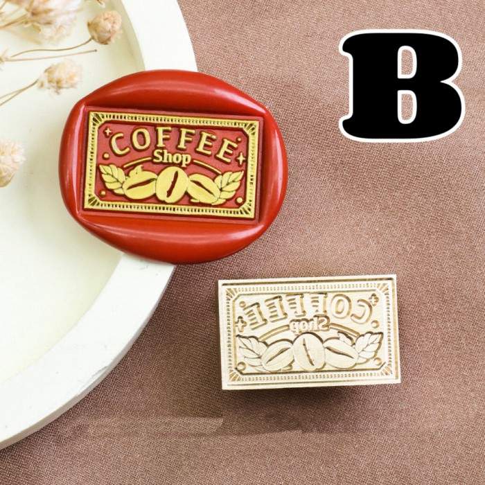 Coffee Brew Sealing Wax Stamp