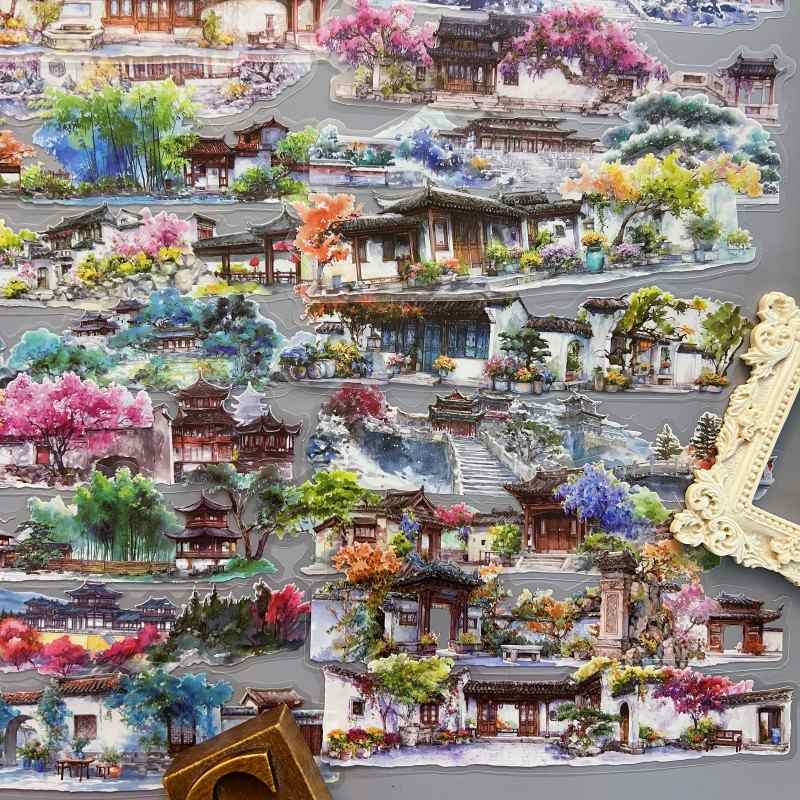 Season Courtyard Sticker 40PCS