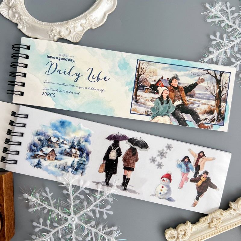 Winter Haven Sticker Book 20Sheets