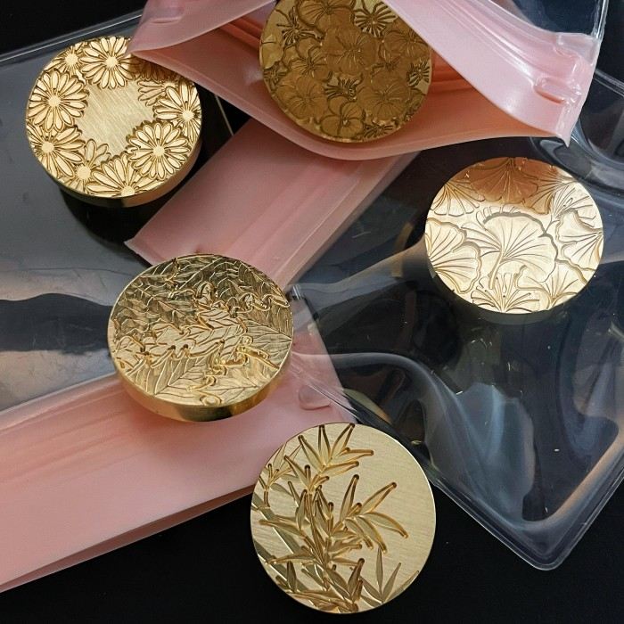 Carved Greenery Sealing Wax Stamp