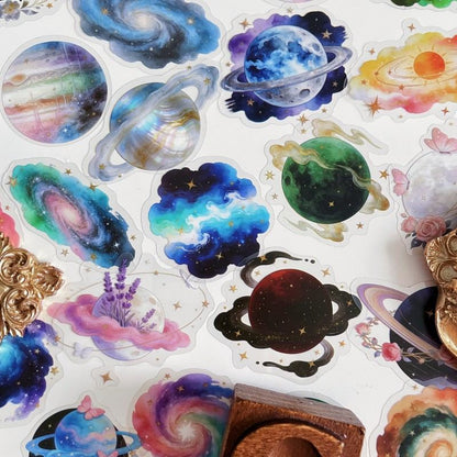 Planet Voyage Sticker 50PCS