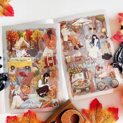 Autumn Outdoors Sticker Book 20Sheets