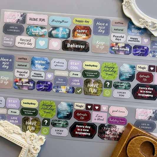 Daily Words Tape Roll | Dan Sheng