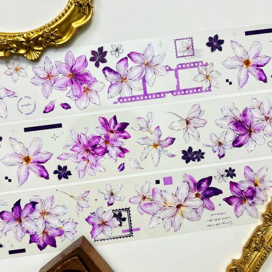 Windy Violet PET Tape | Xiao Bai Jia