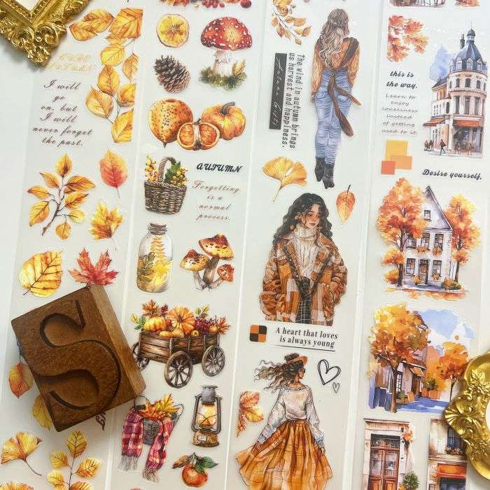 Warm Autumn Tape Set | WUBAO