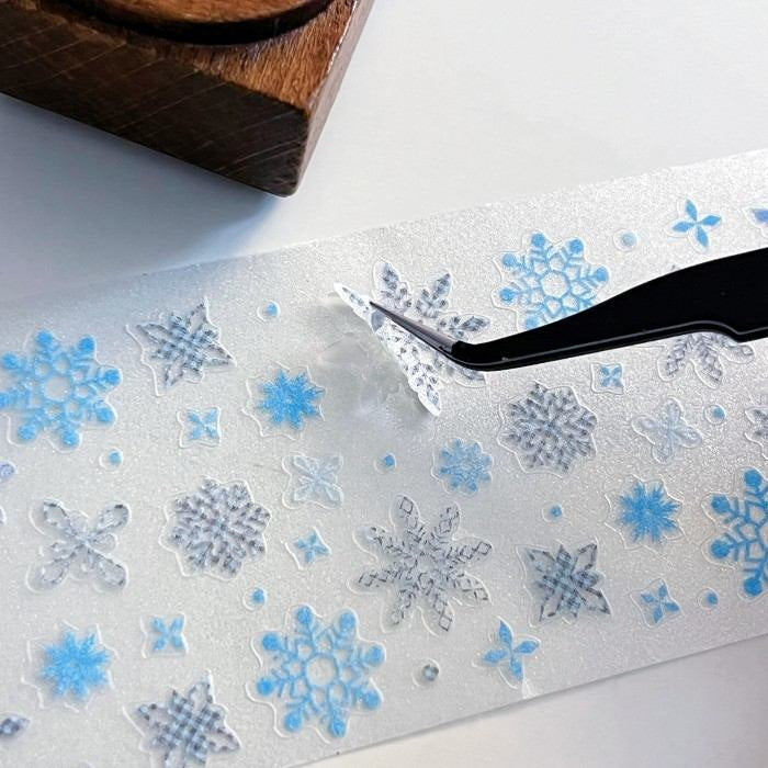 Snow Flutter PET Tape | Mujie Studio