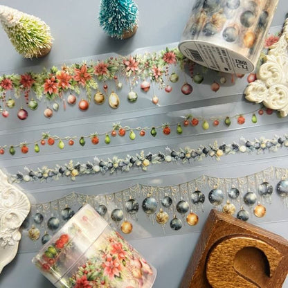 Sparkling Garland PET Tape Set