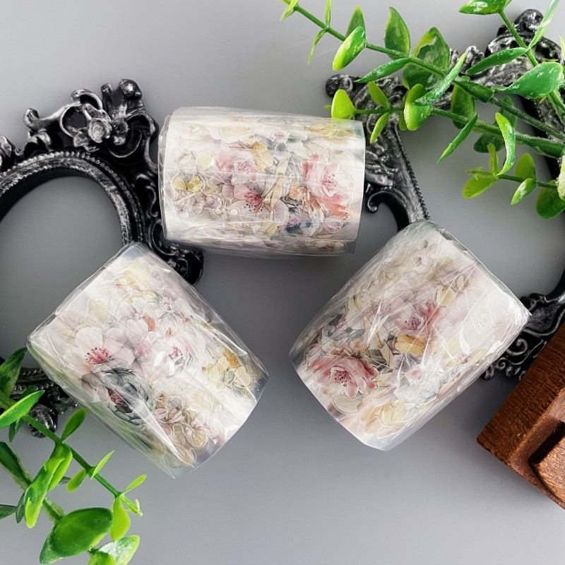 Soft Blooms PET Tape | Xiao Bai Jia