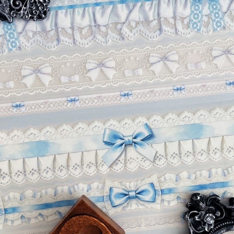 Cerulean Bow Tape Roll | Dan Sheng