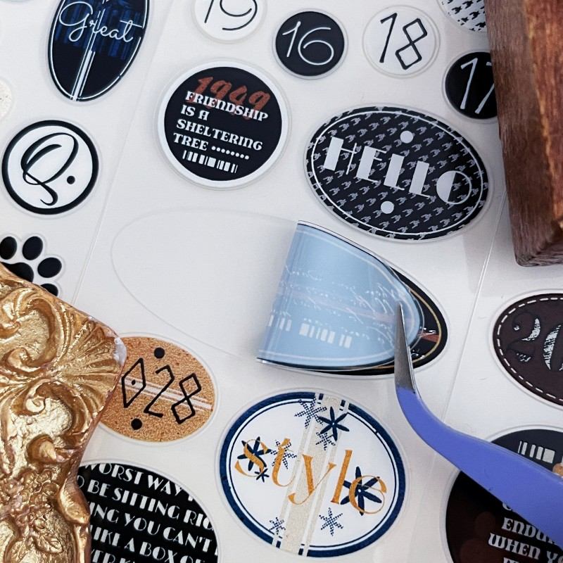 Circle Icons PET Tape | Lin Lan Xi