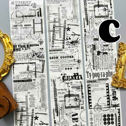 Detained Letters Washi Tape Roll