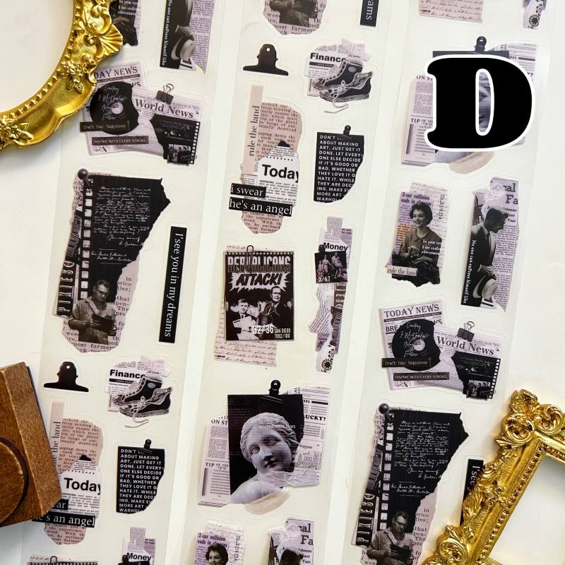 Fragmented Notes PET Tape Roll