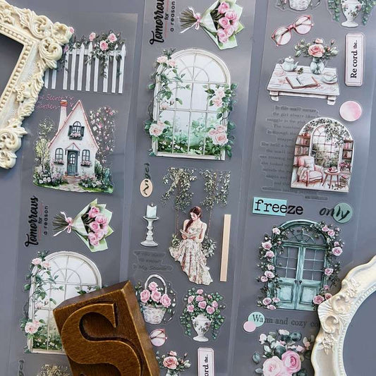 Blushing Dream PET Tape Roll | Dong Xi