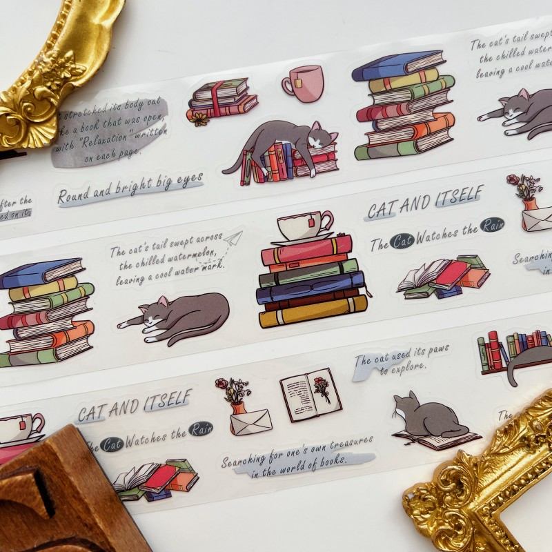 Cat Storyhouse PET Tape Roll