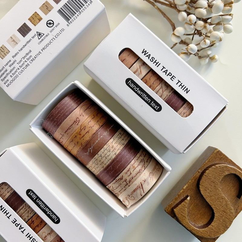 Antique Note Washi Tape Set | Dian Dian