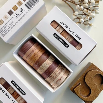 Antique Note Washi Tape Set | Dian Dian