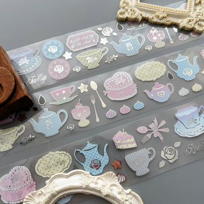 Rose Sip PET Tape Roll