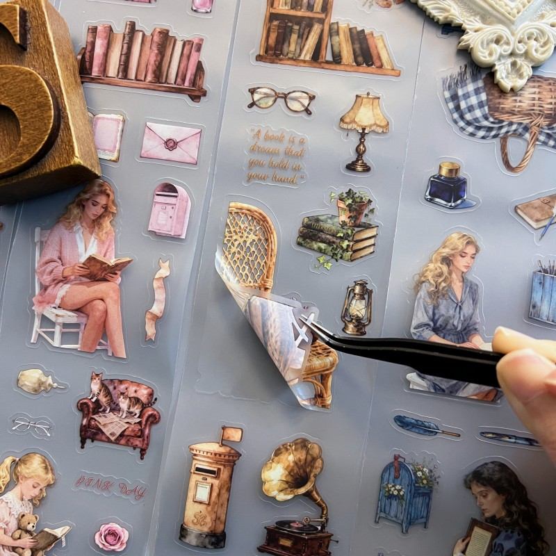 Cozy Reading PET Tape Set