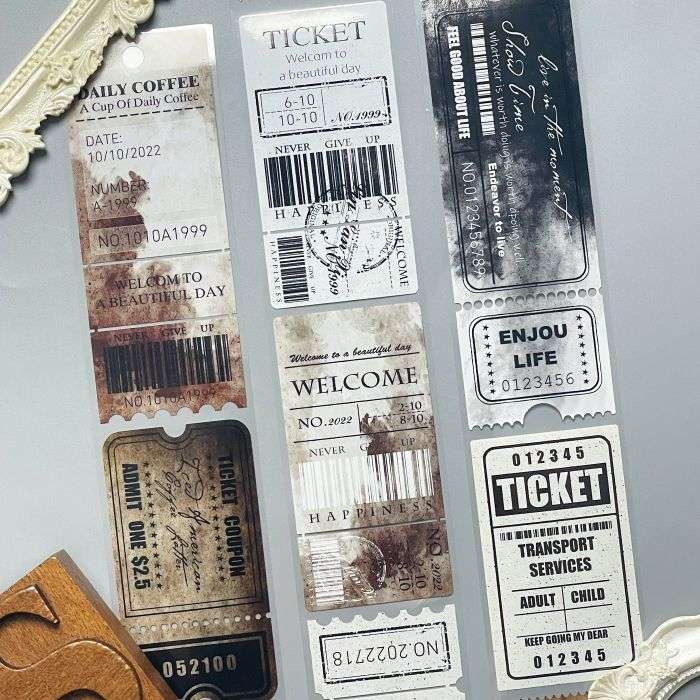 Ticket Storage PET Tape Roll | Lin Lan Xi