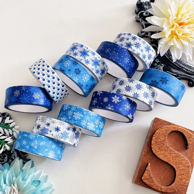 Snow Veil Washi Tape Set