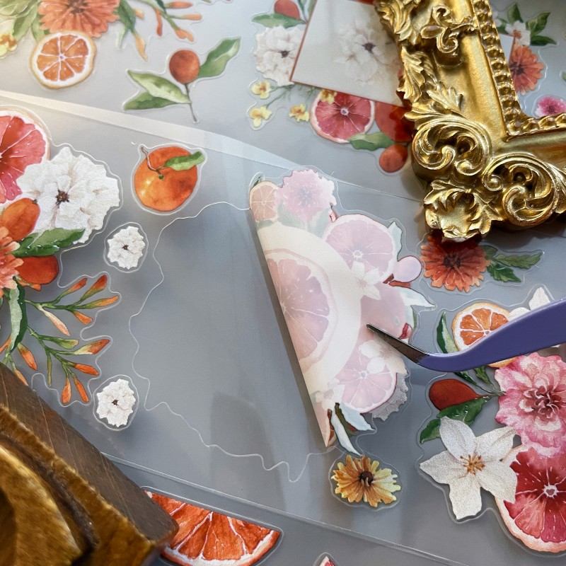 Orange Sweet PET Tape Roll | Dong Xi