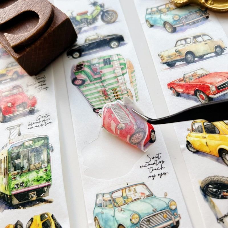 Wheel Trace Washi Tape | Deng Deng