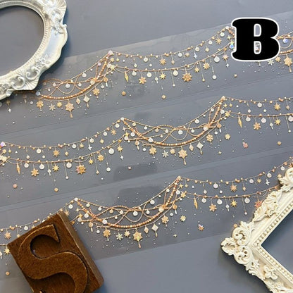 Starlight Pendant Chain PET Tape Roll