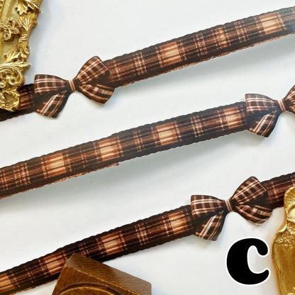 Weaving Art Kraft Paper Sticker Roll