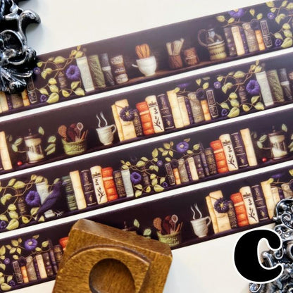 The Magician's Bookcase PET Tape Roll
