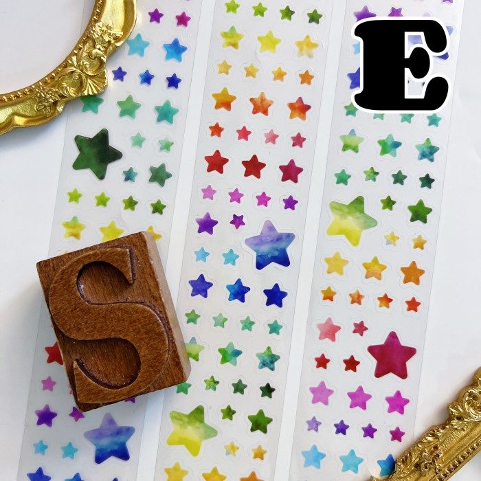 Iridescent Shapes PET Tape Roll