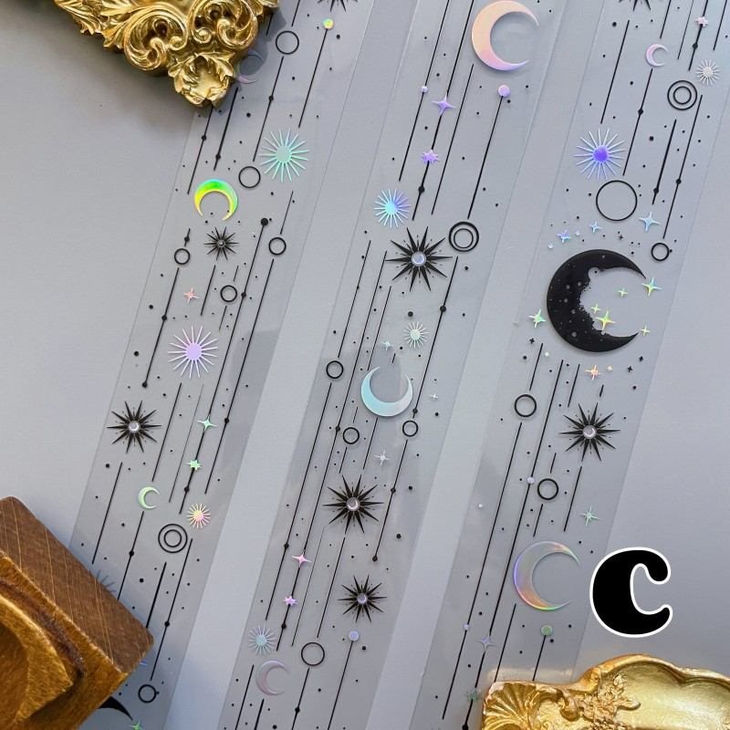 Starry Sky Poet PET Tape Roll