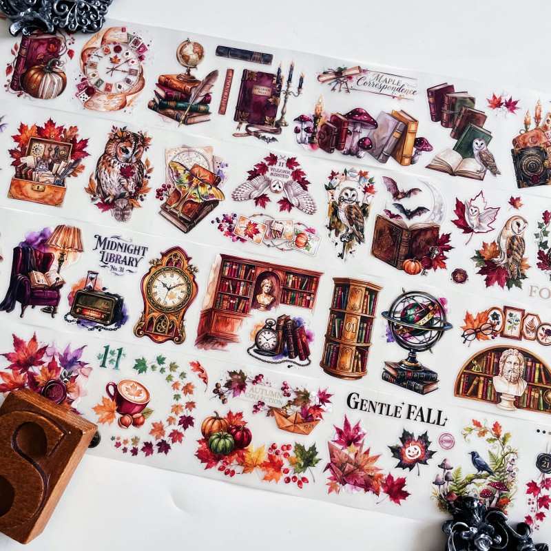 Crimson Fall Tape Set | Dan Sheng
