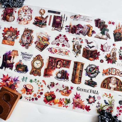 Crimson Fall Tape Set | Dan Sheng