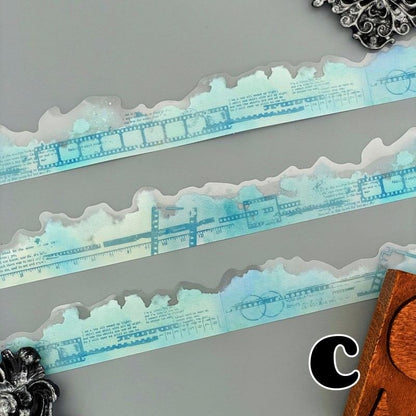 Color Ink Word PET Tape Roll