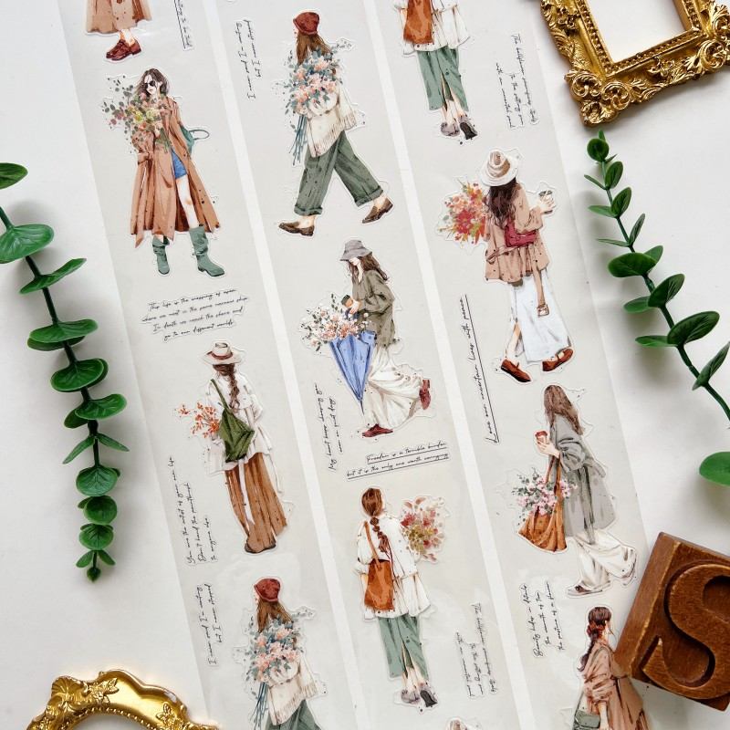Floral Stroll PET Tape | YiqiYihui