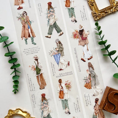 Floral Stroll PET Tape | YiqiYihui
