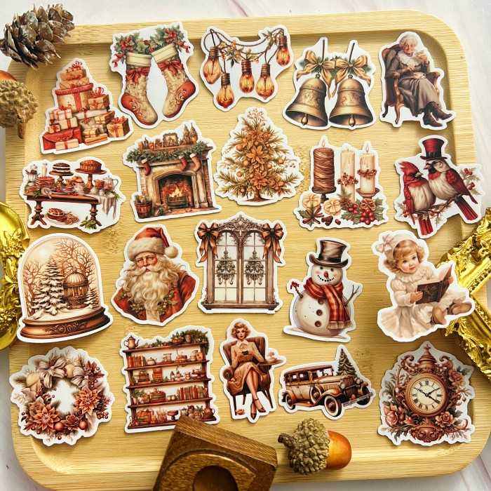 Timeless Yuletide Sticker 20PCS