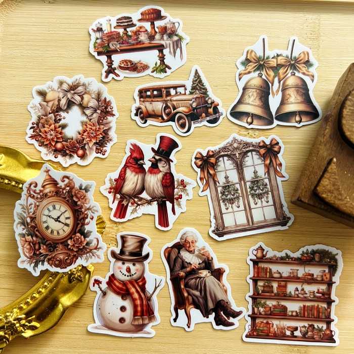 Timeless Yuletide Sticker 20PCS